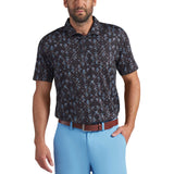 Puma Cloudspun Argyle Bloom Golf Polo