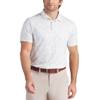 Puma Cloudspun Argyle Bloom Golf Polo