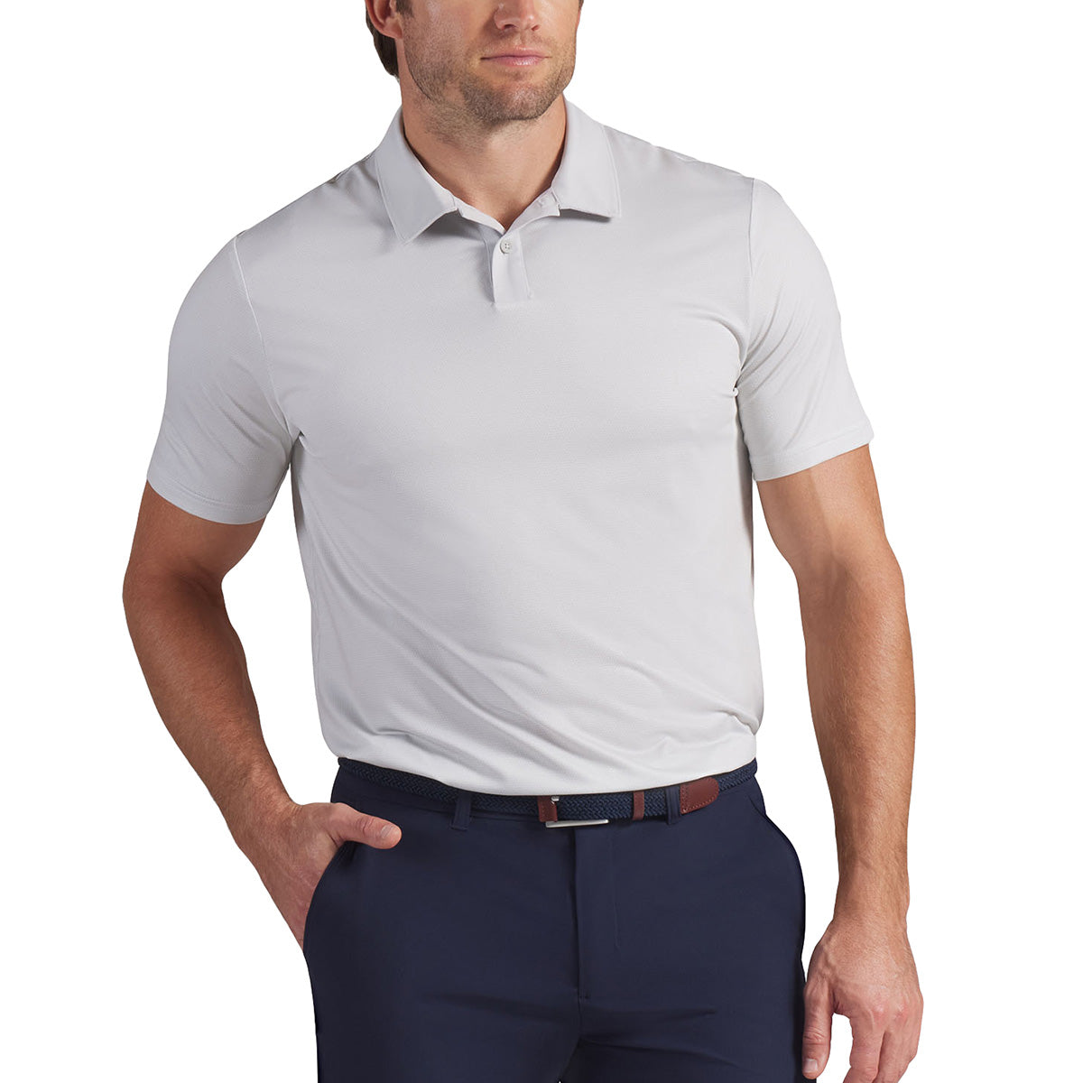 Puma Cloudspun Birdseye Golf Polo