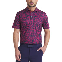 Puma Cloudspun Carmela Floral Golf Polo