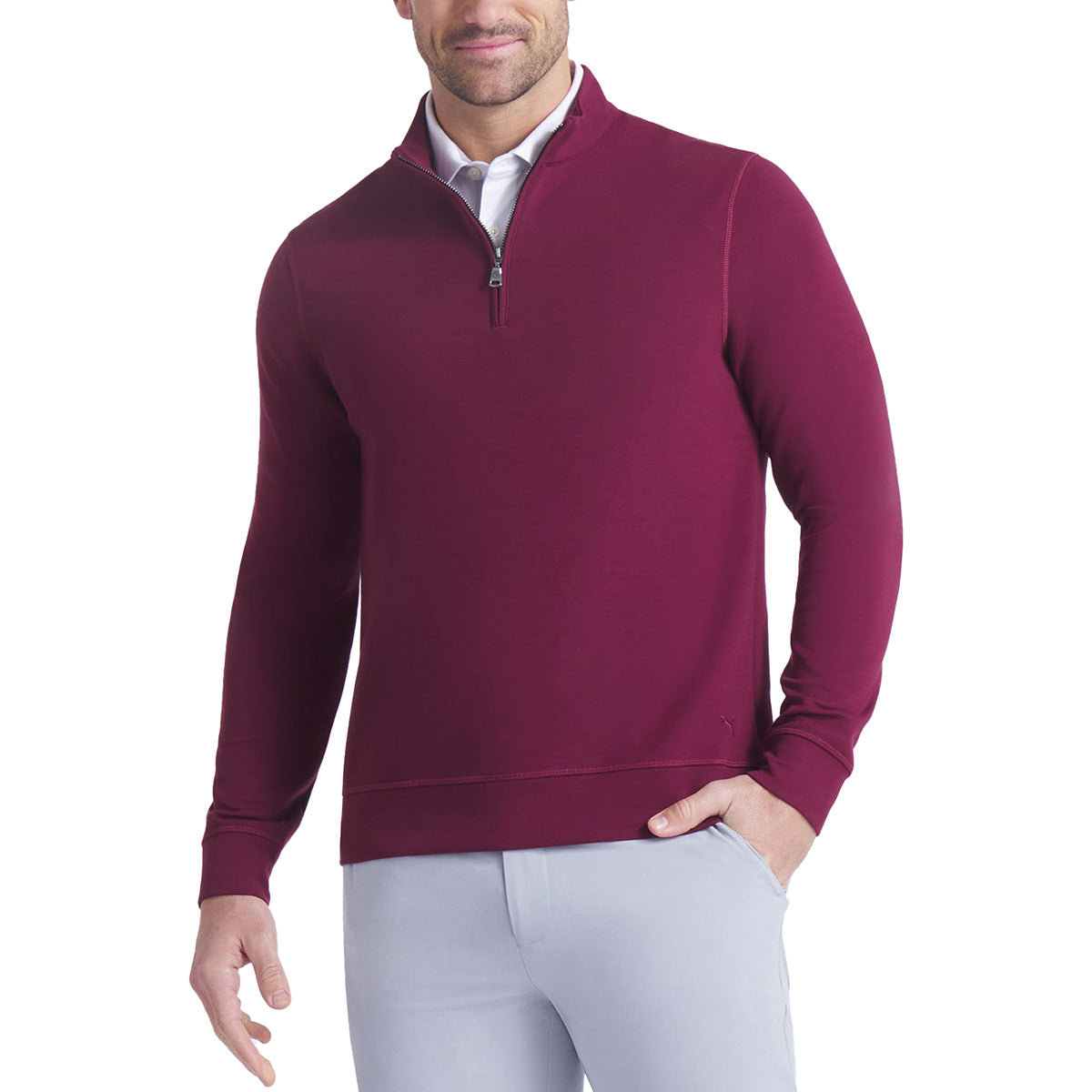 Puma Cloudspun Fleece 1/4 Zip Golf Pullover
