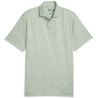 Puma Cloudspun Marine Botanical Golf Polo