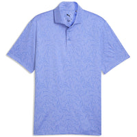 Puma Cloudspun Marine Botanical Golf Polo