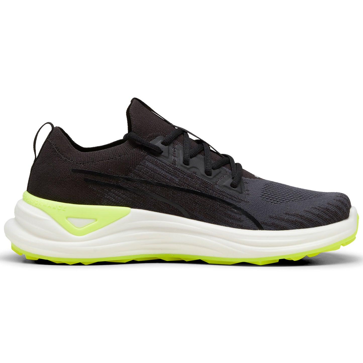 Puma Electrocat Nitro Golf Shoes Black/Strong Gray/Fast Yellow