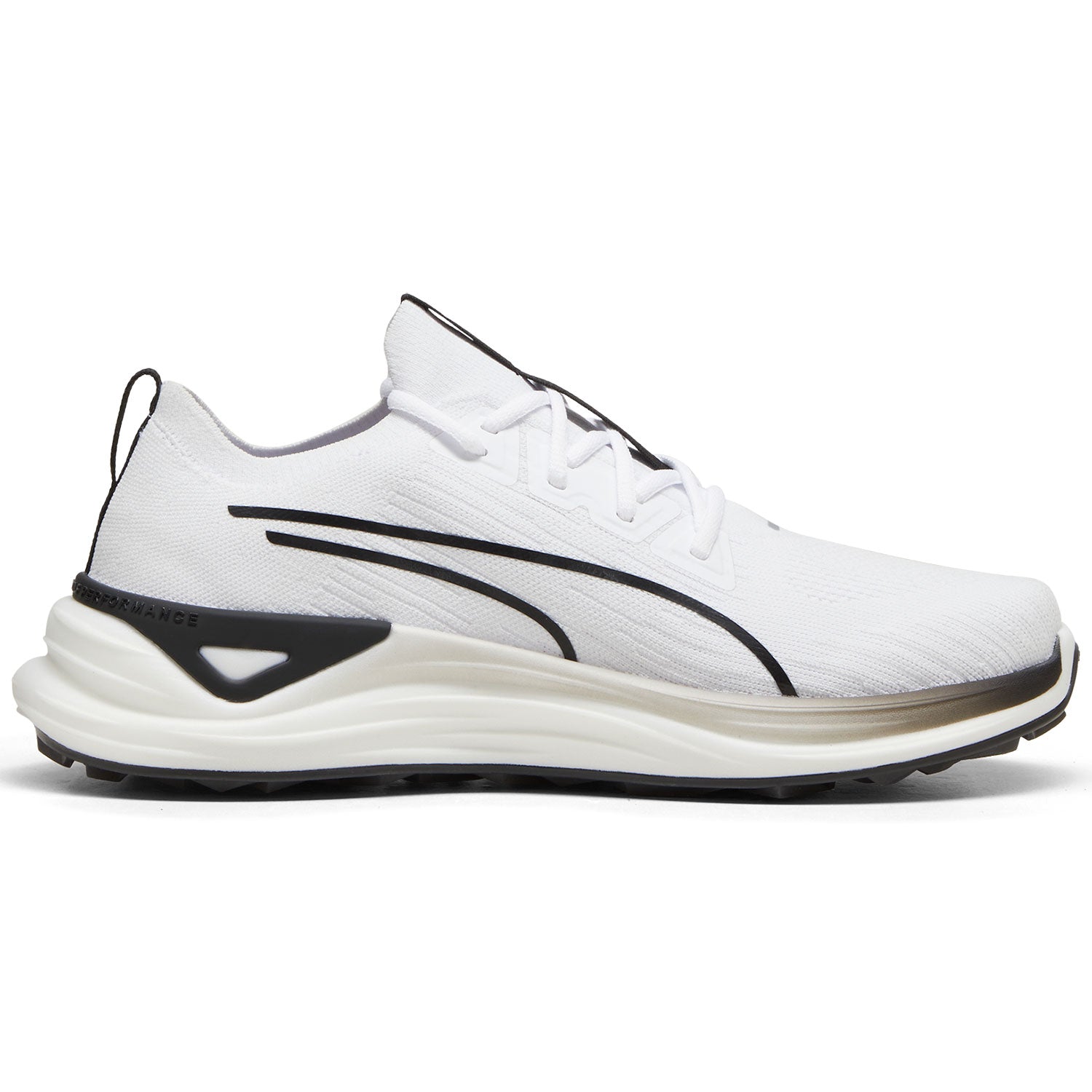 Puma Electrocat Nitro Golf Shoes White/Black – Golf Discount