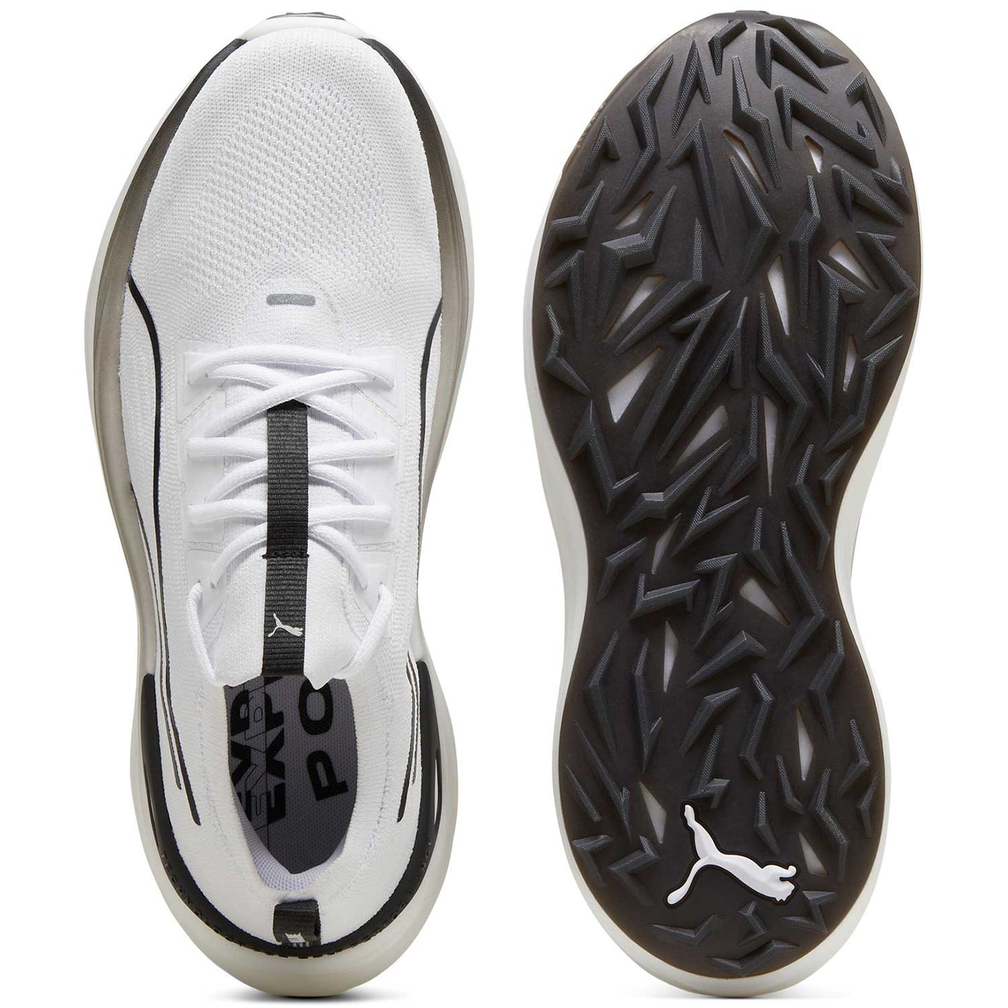 Puma Electrocat Nitro Golf Shoes White/Black