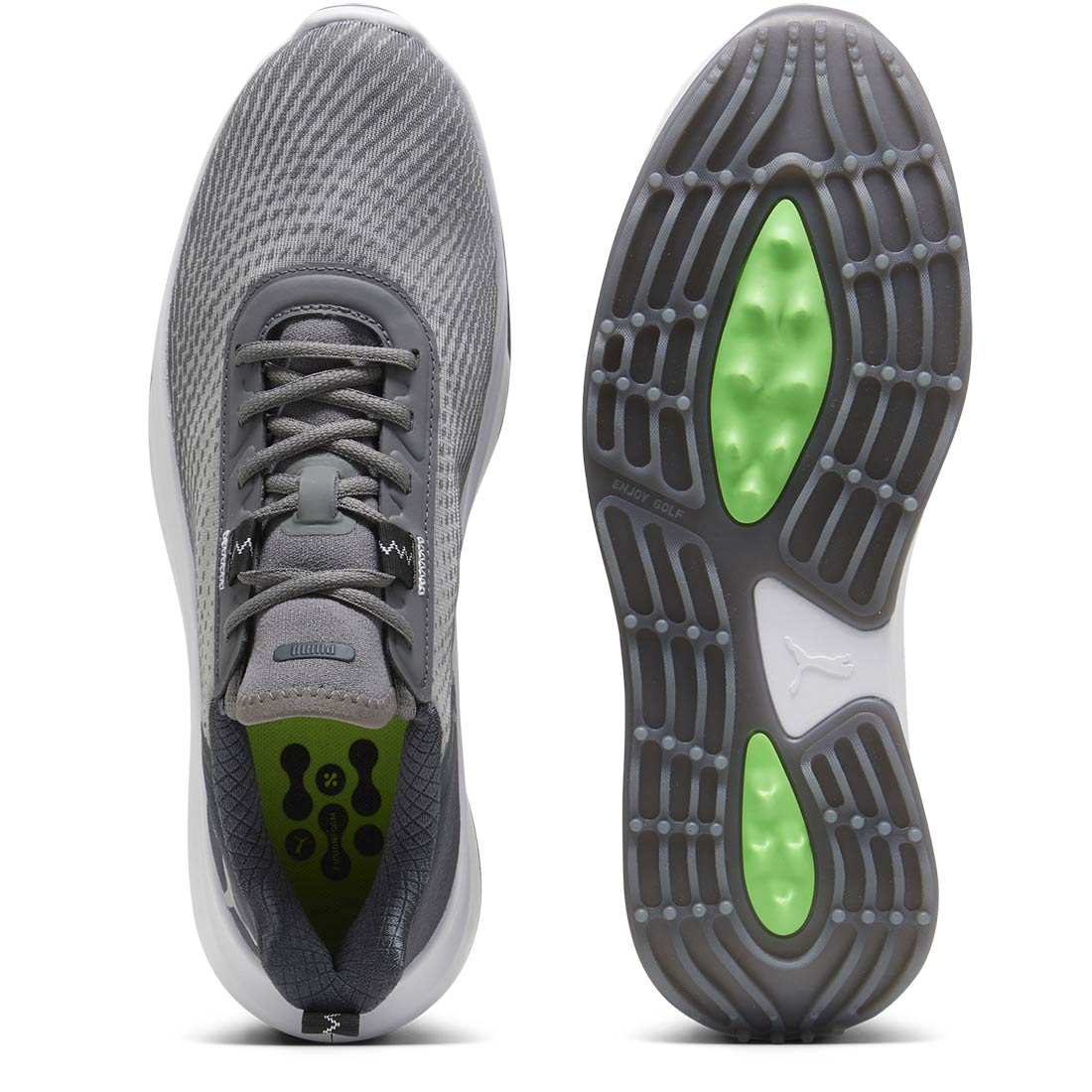 Puma Fusion Crush Sport Golf Shoes Slate Sky/Strong Grey