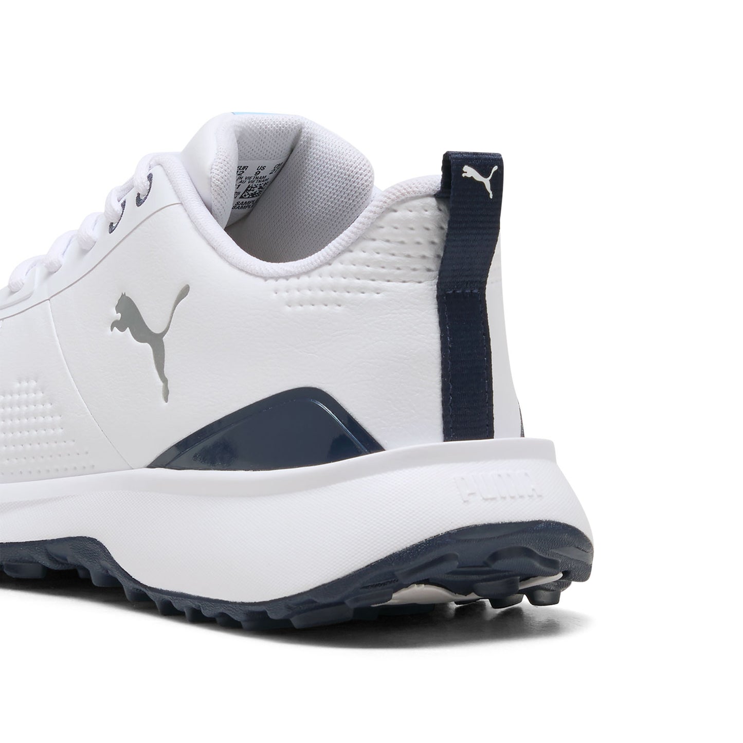 Puma Fusion Grip 6 Evo Golf Shoes White/Silver