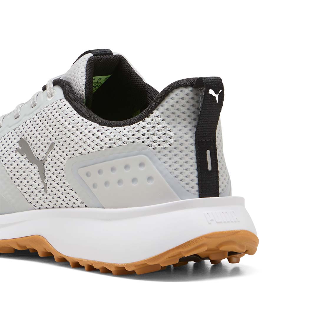 Puma FUSION Grip 6 Spikeless Golf Shoes Feather Grey/Black – Golf