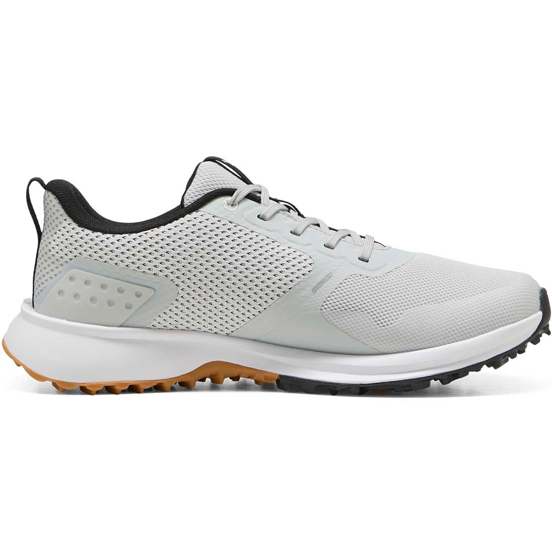 Puma FUSION Grip 6 Spikeless Golf Shoes Feather Grey/Black