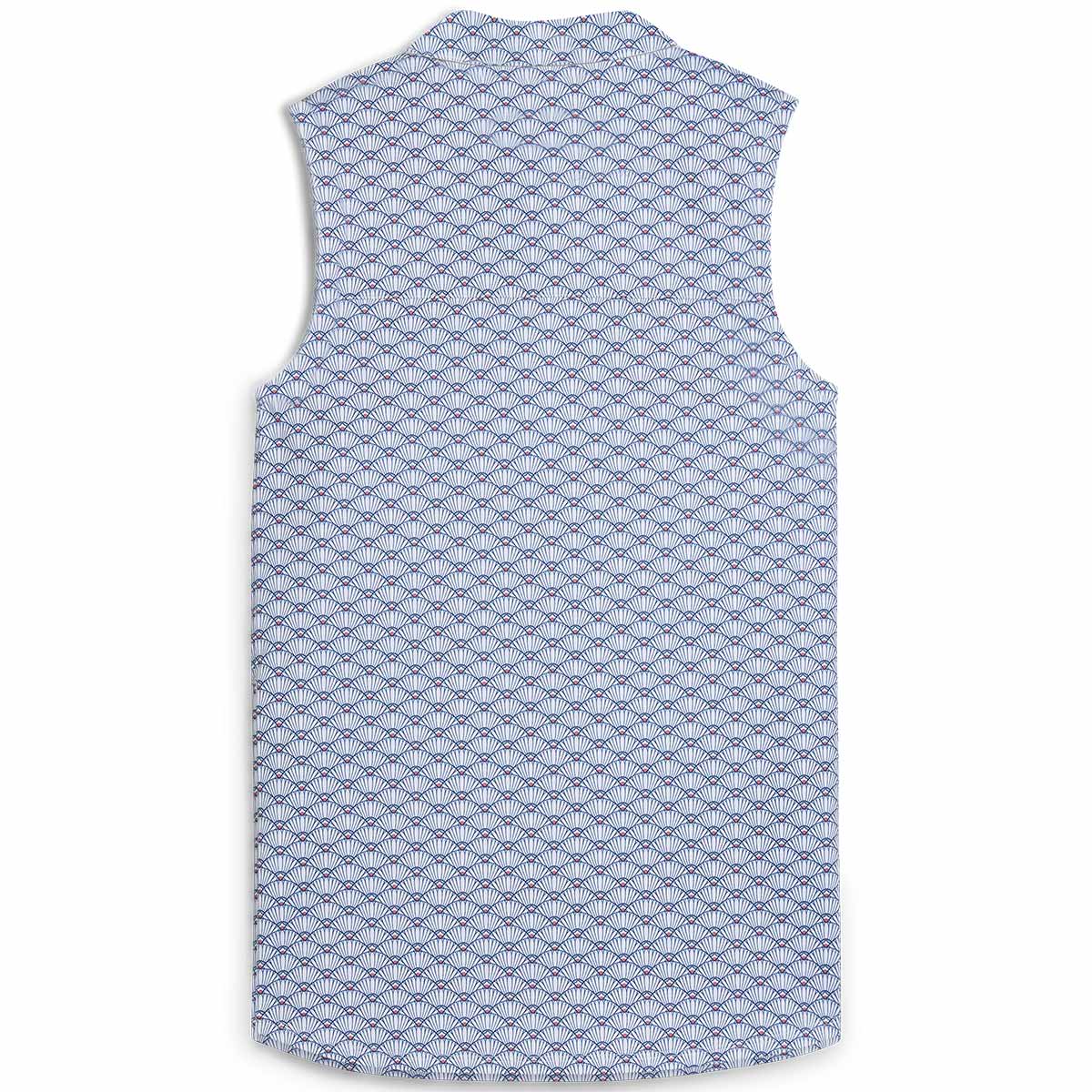 Puma Girls Scallop Sleeveless Golf Polo