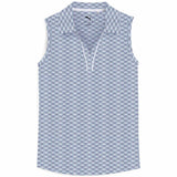 Puma Girls Scallop Sleeveless Golf Polo