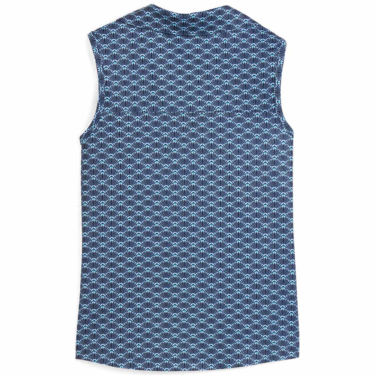 Puma Girls Scallop Sleeveless Golf Polo