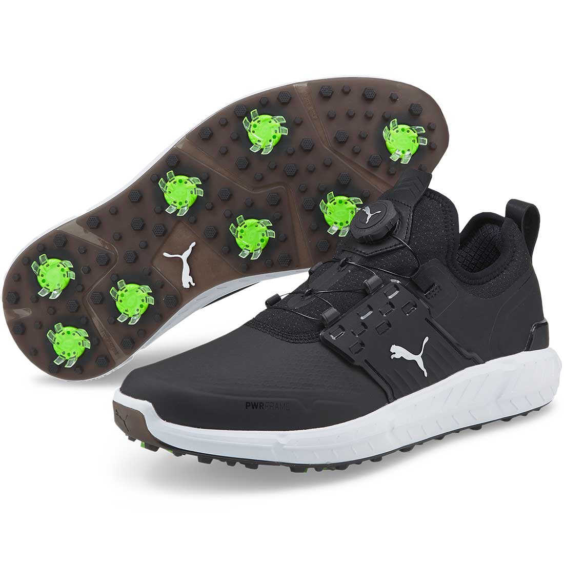 Puma Ignite Articulate Disc Golf Shoes Black/Silver