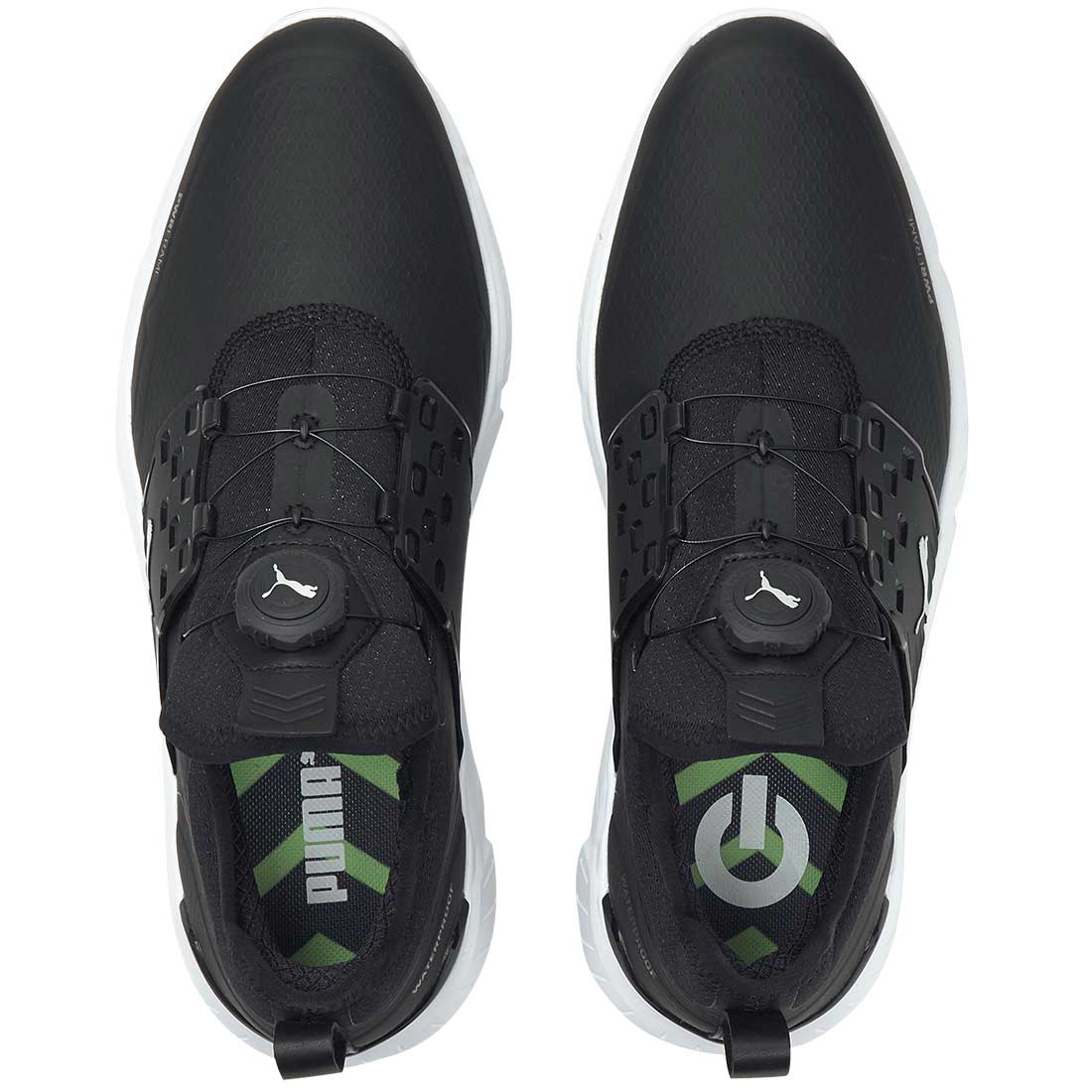 Puma Ignite Articulate Disc Golf Shoes Black/Silver