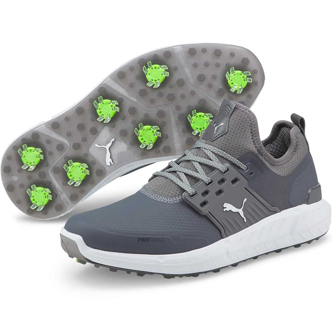 Puma Ignite Articulate Golf Shoes Quiet Shade/Silver