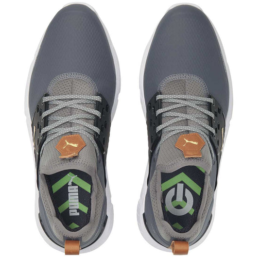 Puma Ignite Articulate Golf Shoes Quiet Shade/Team Gold