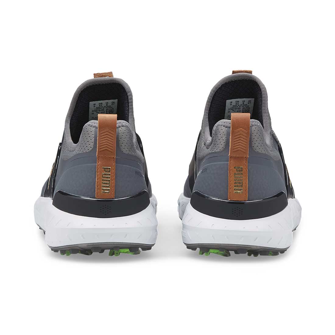 Puma Ignite Articulate Golf Shoes Quiet Shade/Team Gold – Golf