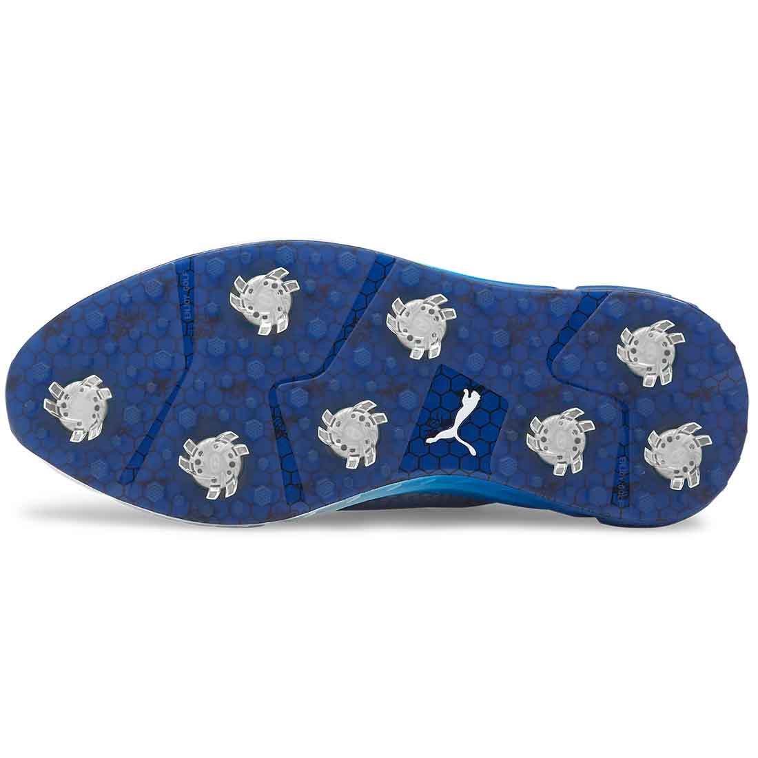 Puma Ignite Articulate Pollination Golf Shoes High Rise/Silver/Bright Cobalt