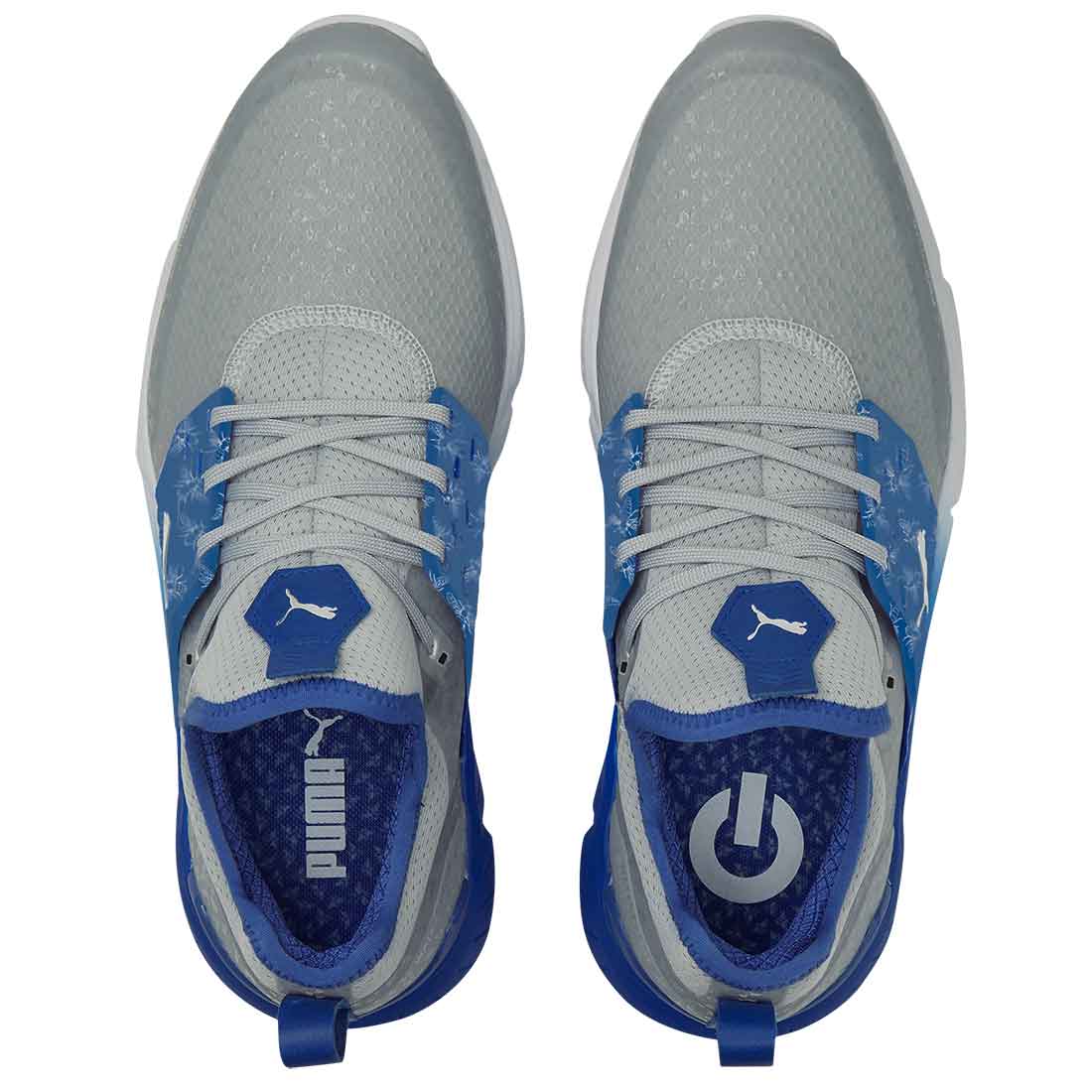 Puma Ignite Articulate Pollination Golf Shoes High Rise/Silver/Bright Cobalt