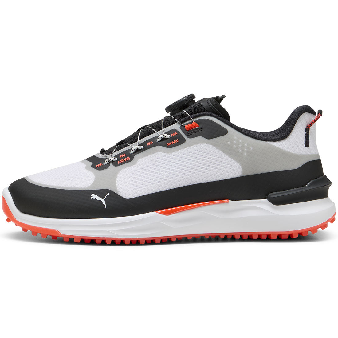 Puma Ignite Elevate 2 Disc Golf Shoes White/Black