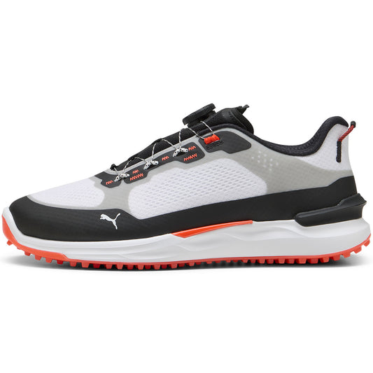 Puma Ignite Elevate 2 Disc Golf Shoes White/Black