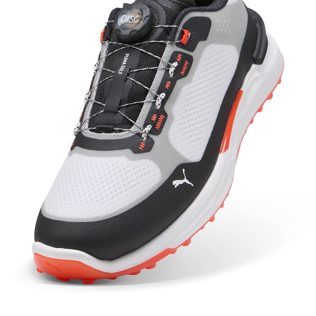 Puma Ignite Elevate 2 Disc Golf Shoes White/Black