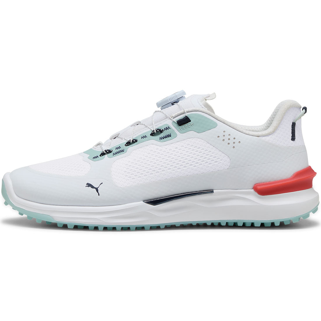 Puma Ignite Elevate 2 Disc Golf Shoes White/Modern Mint