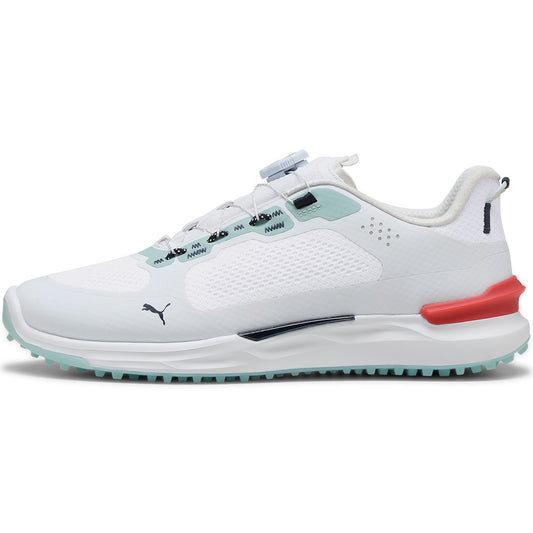 Puma Ignite Elevate 2 Disc Golf Shoes White/Modern Mint