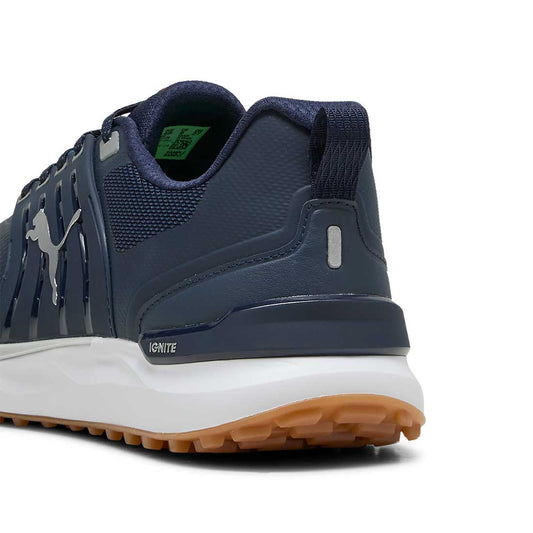 Puma Ignite Elevate 2 Golf Shoes Deep Navy/Silver/Gum