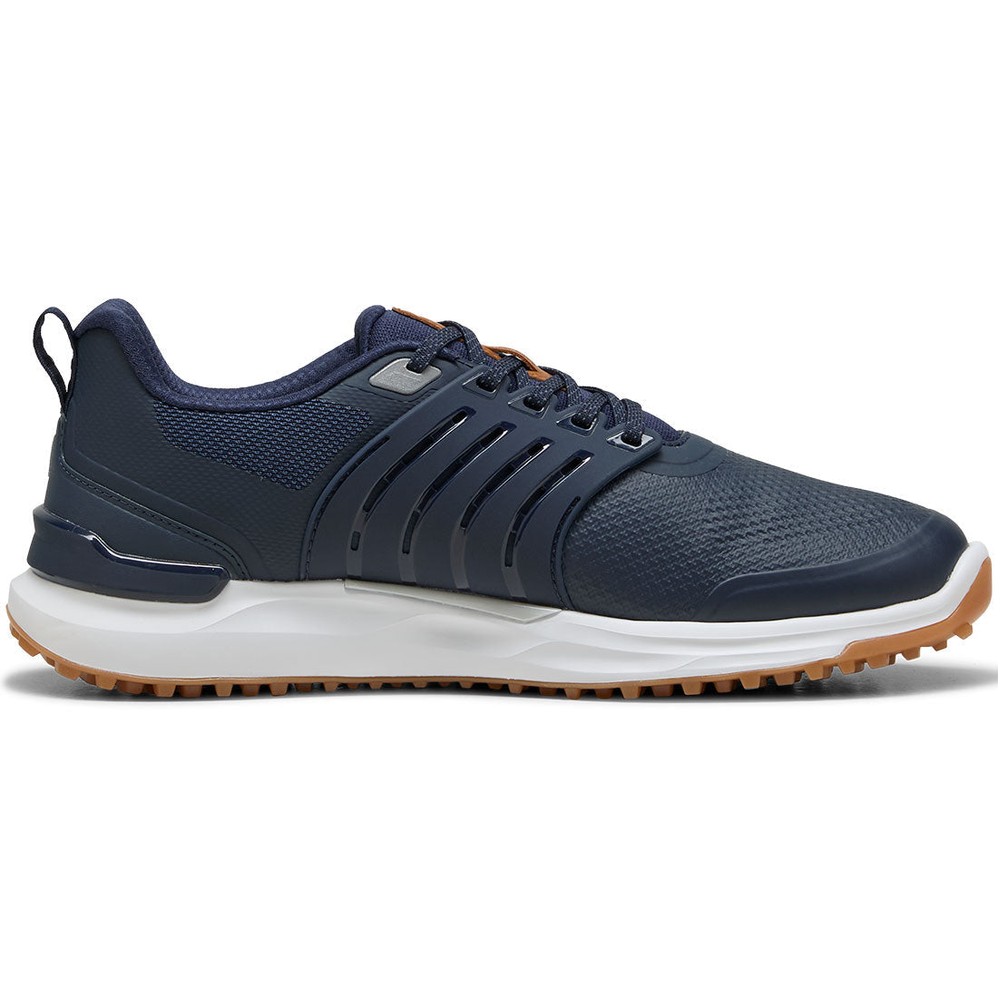 Puma Ignite Elevate 2 Golf Shoes Deep Navy/Silver/Gum