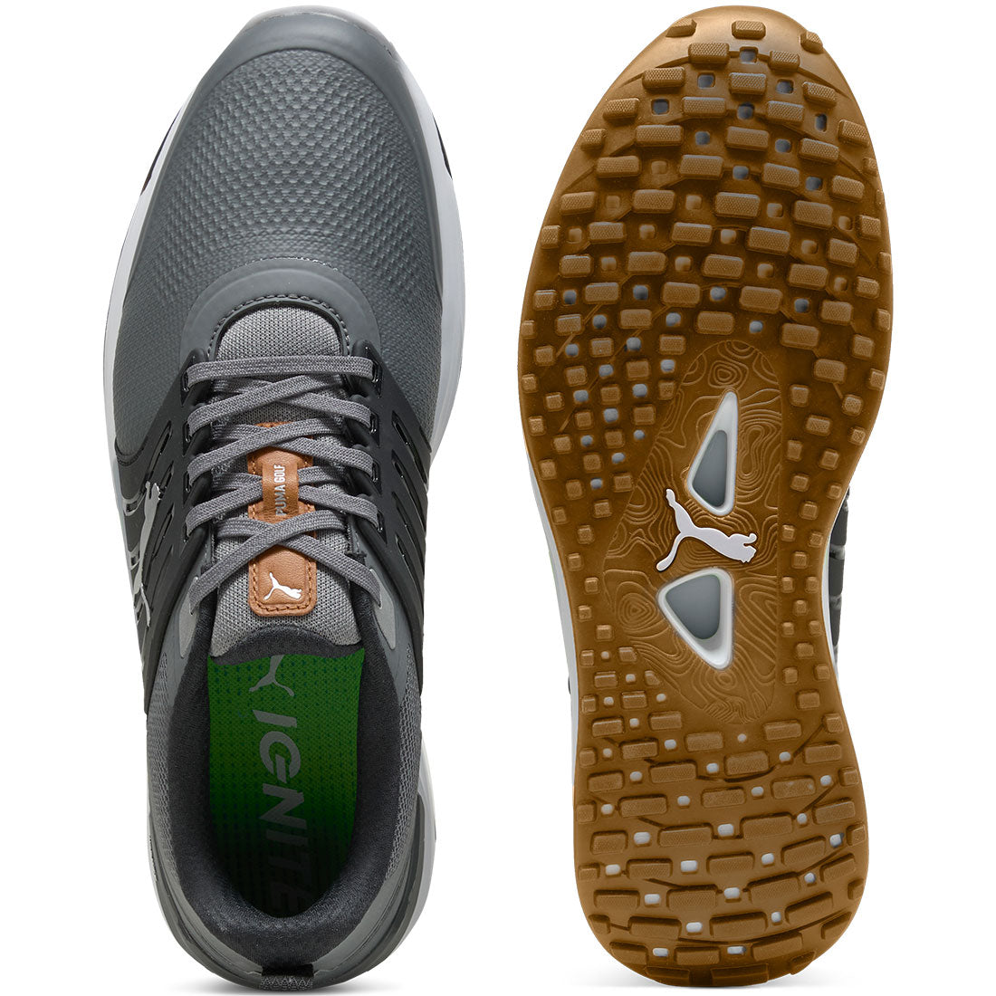 Puma Ignite Elevate 2 Golf Shoes Slate Sky/Black/Gum
