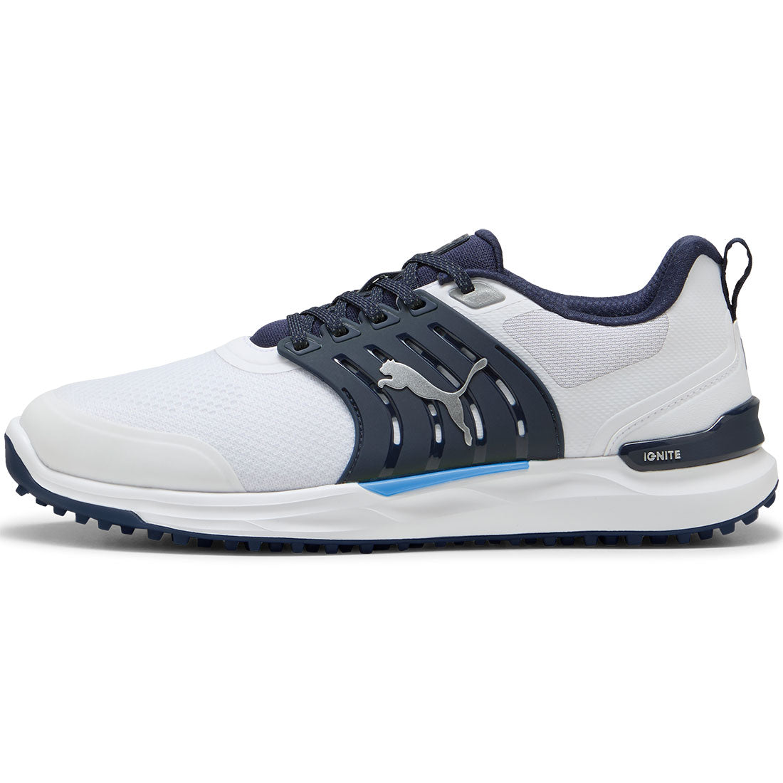 Puma Ignite Elevate 2 Golf Shoes White/Deep Navy