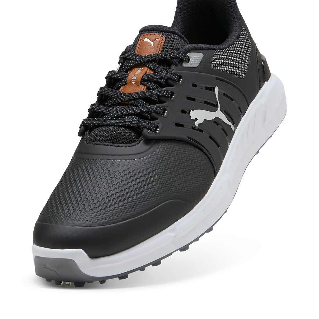 Puma Ignite Elevate 2 Tour Golf Shoes Black/Silver/Slate Sky