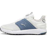 Puma Ignite Elevate Disc Golf Shoes Feather Grey/Evening Sky/White