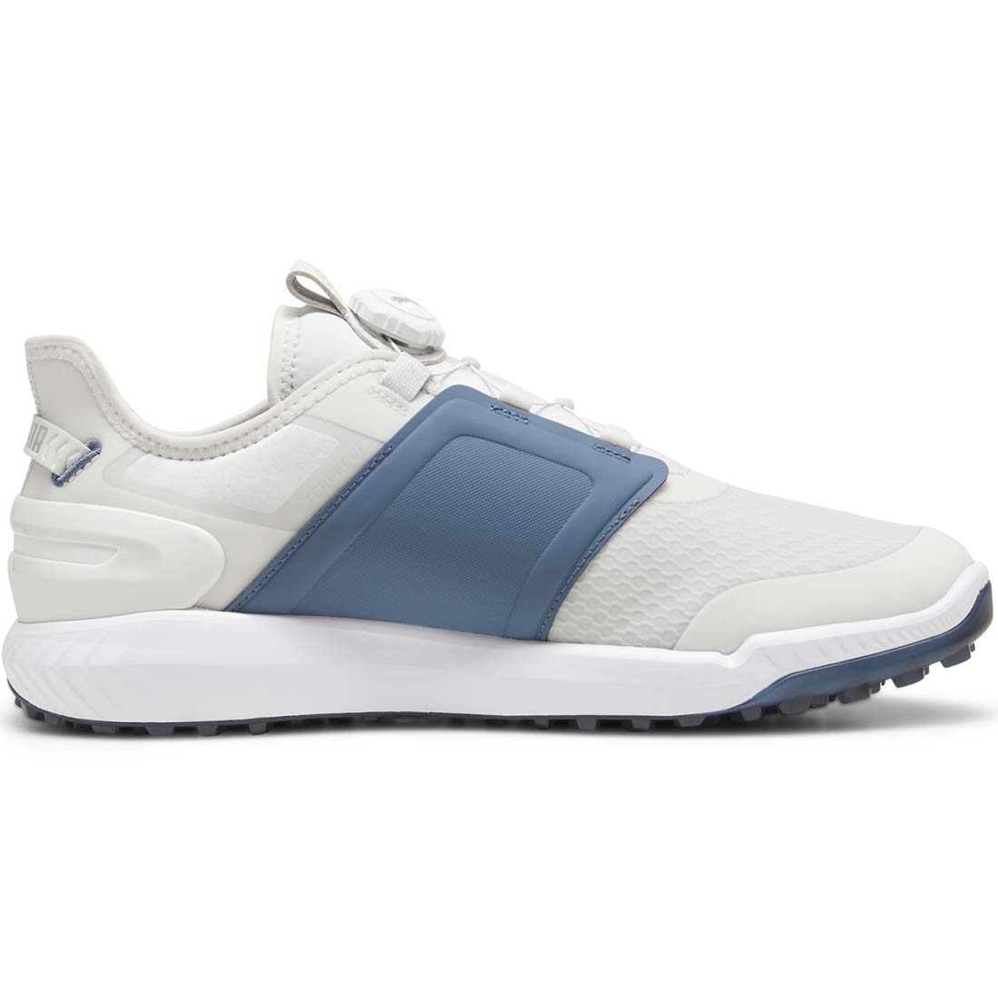 Puma Ignite Elevate Disc Golf Shoes Feather Grey/Evening Sky/White