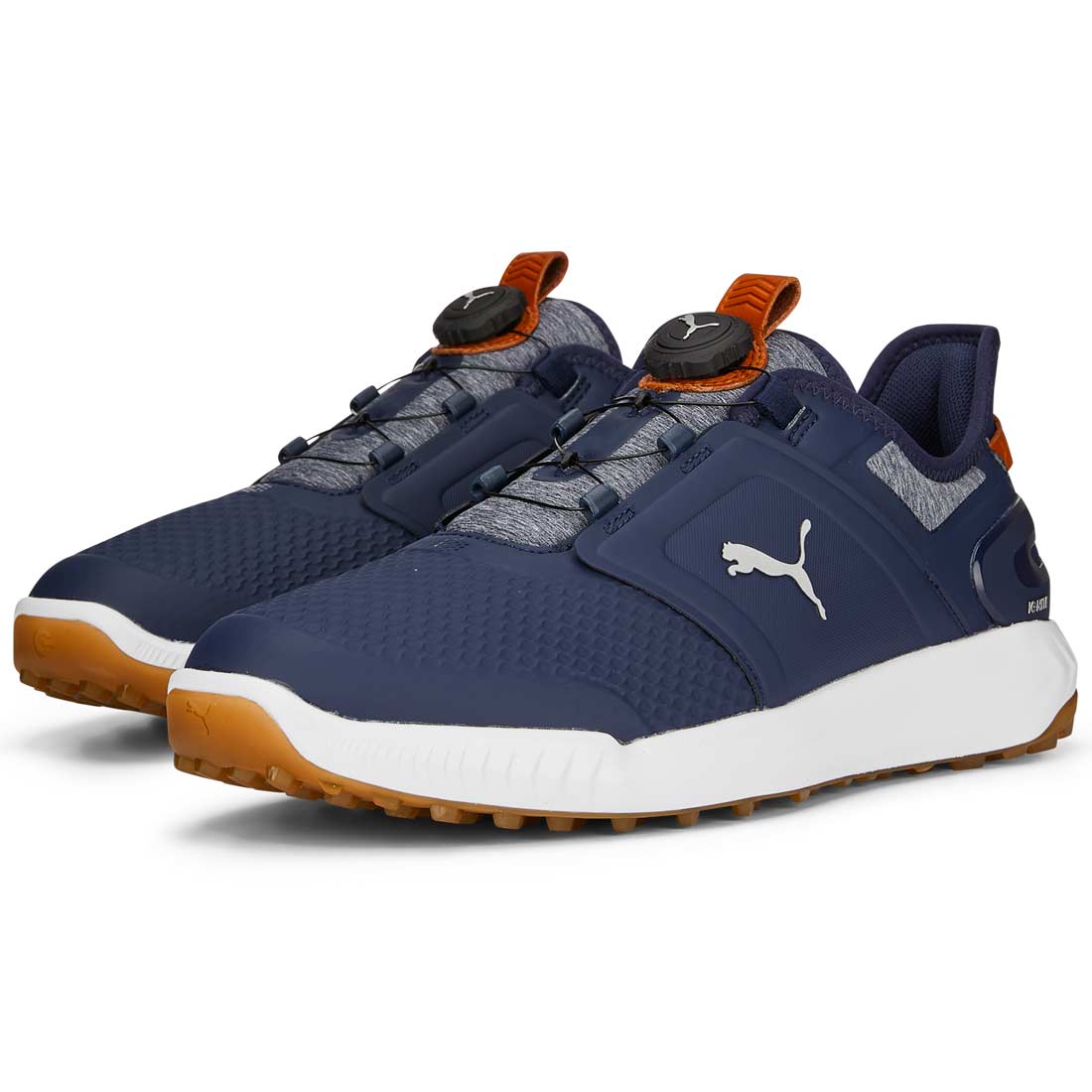 Puma Ignite Elevate Disc Golf Shoes Navy/Silver