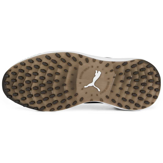 Puma Ignite Elevate Disc Golf Shoes White/Black/Silver