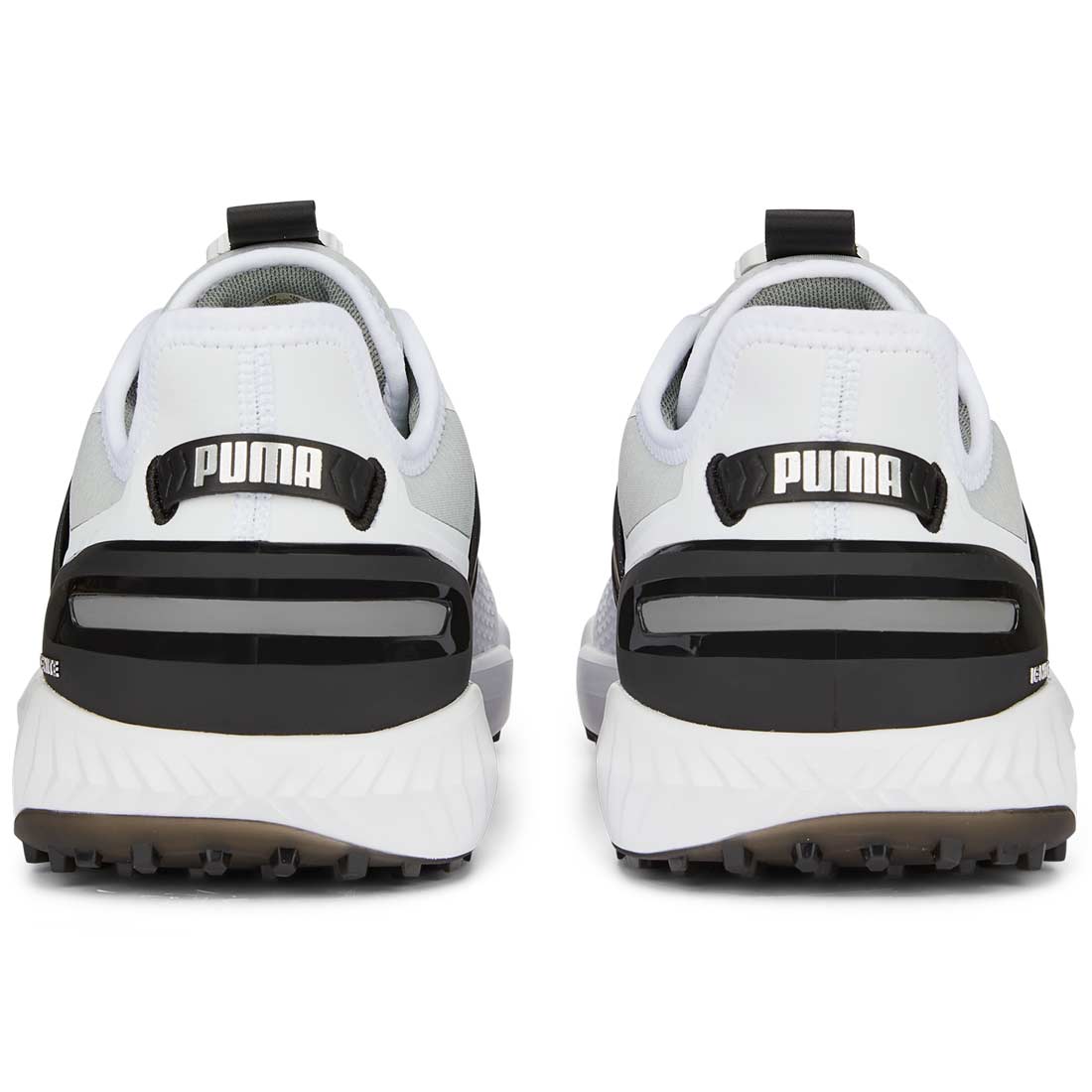 Puma Ignite Elevate Disc Golf Shoes White/Black/Silver