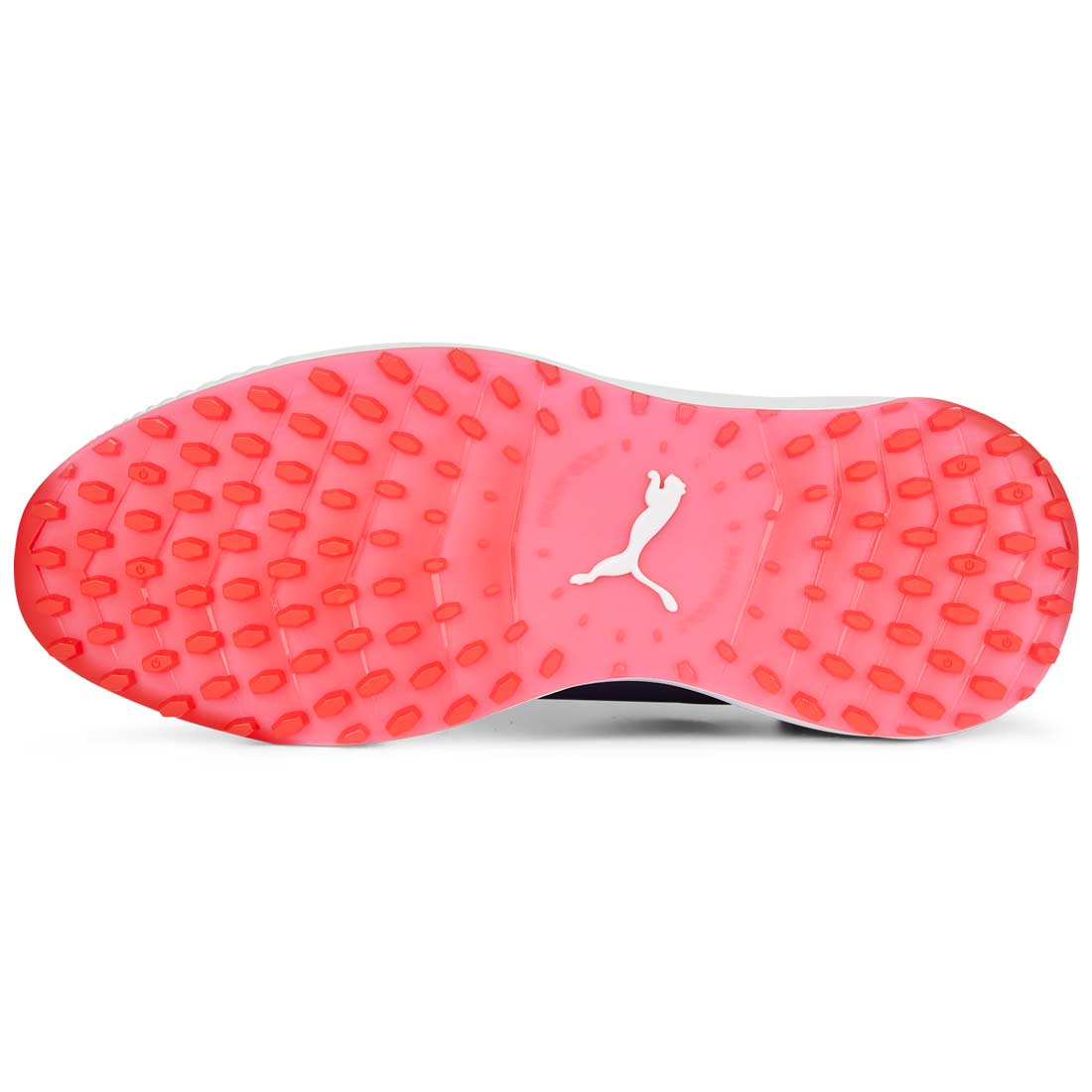 Puma Ignite Elevate Disc Golf Shoes White/Silver/Navy