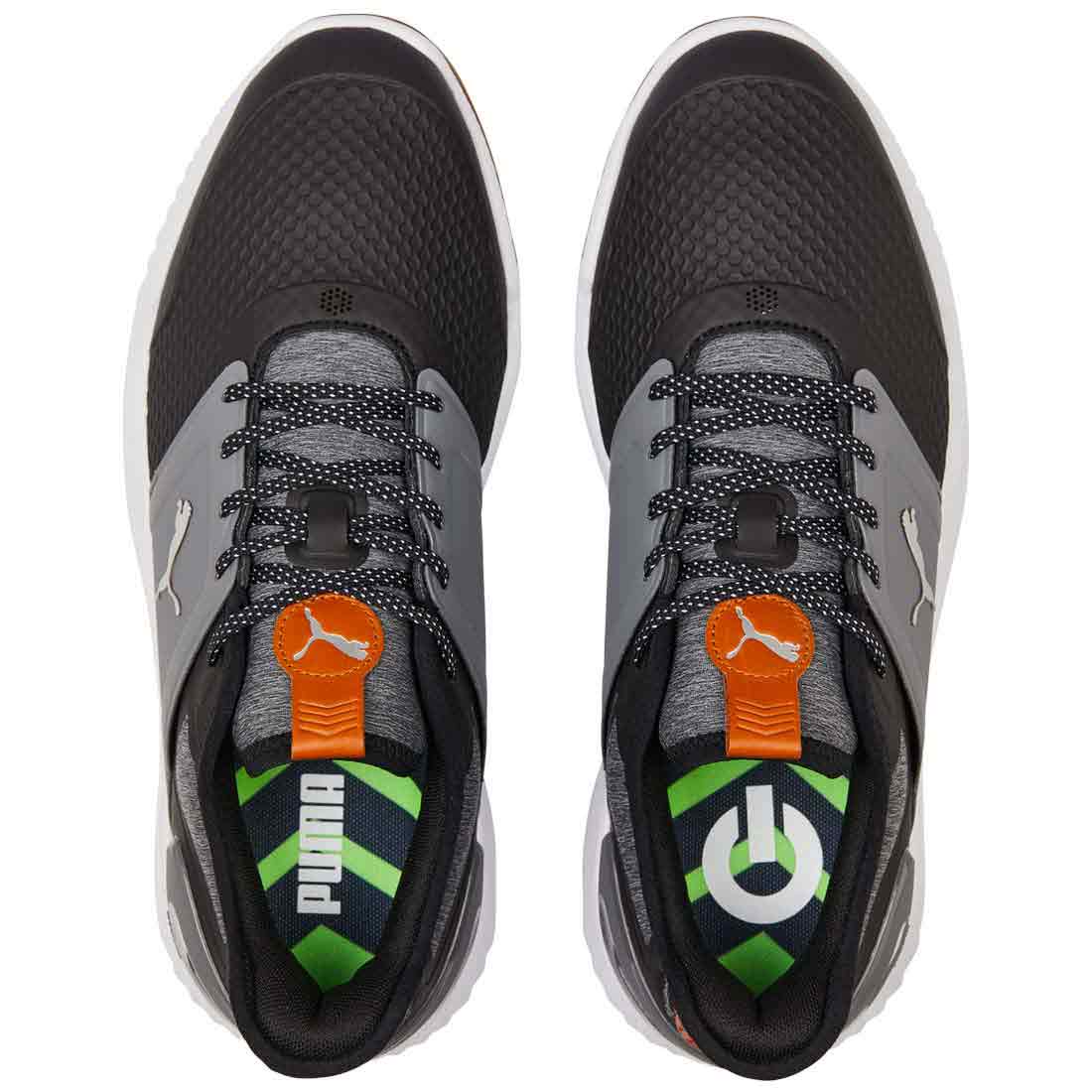 Puma Ignite Elevate Golf Shoes Black/Quiet Shade/Gum – Golf Discount