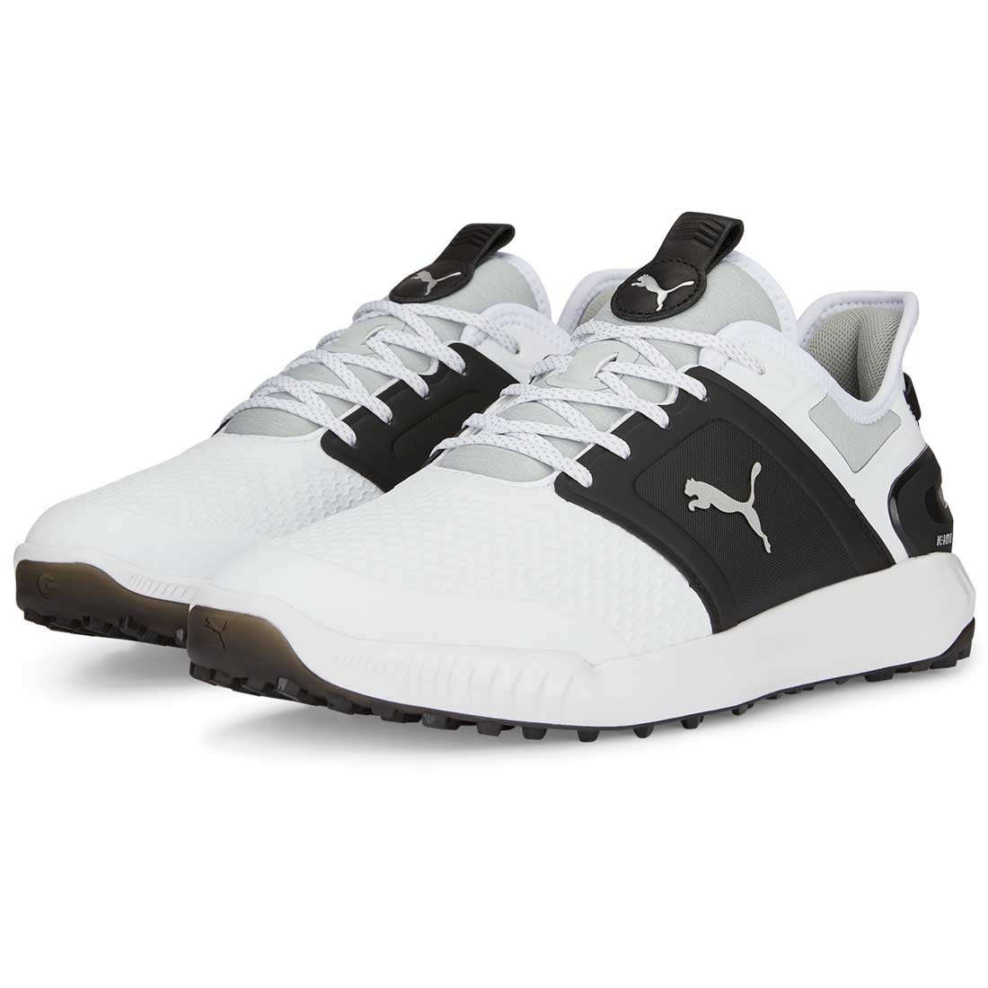 Puma Ignite Elevate Golf Shoes White/Black/Silver