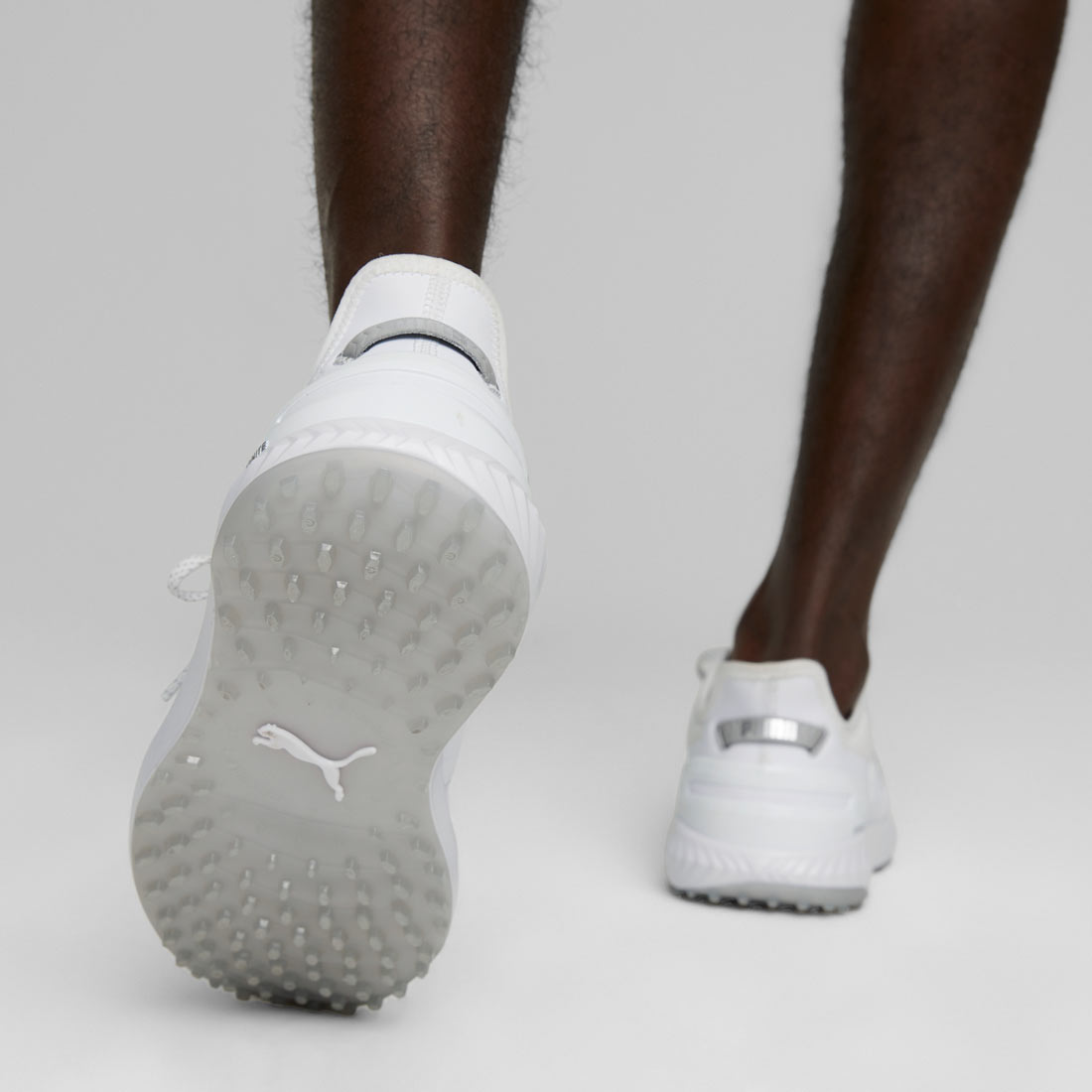 Puma Ignite Elevate Golf Shoes White/Silver