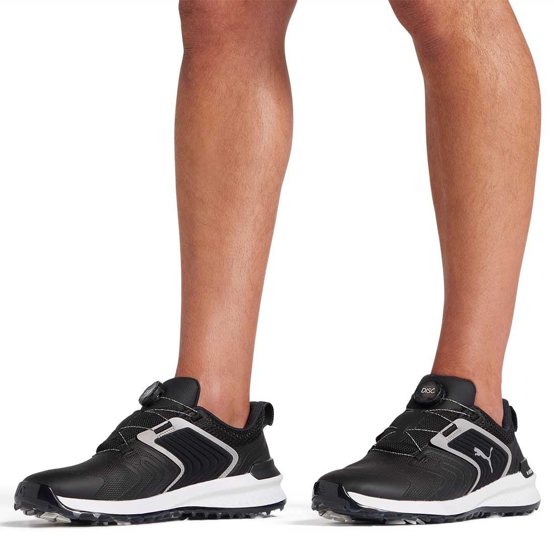 Puma Ignite Innovate Disc Golf Shoes Black/White