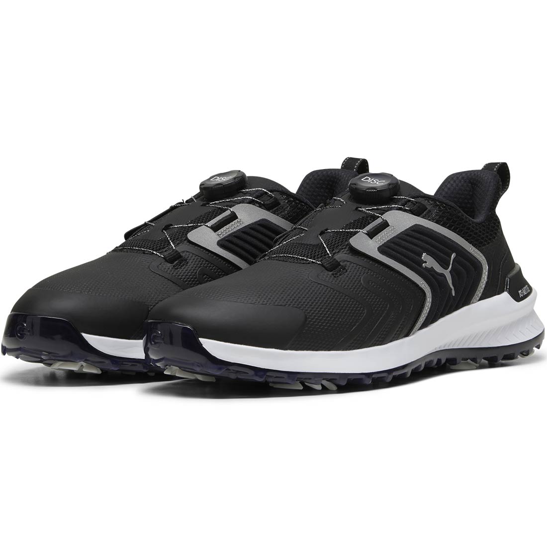 Puma Ignite Innovate Disc Golf Shoes Black/White