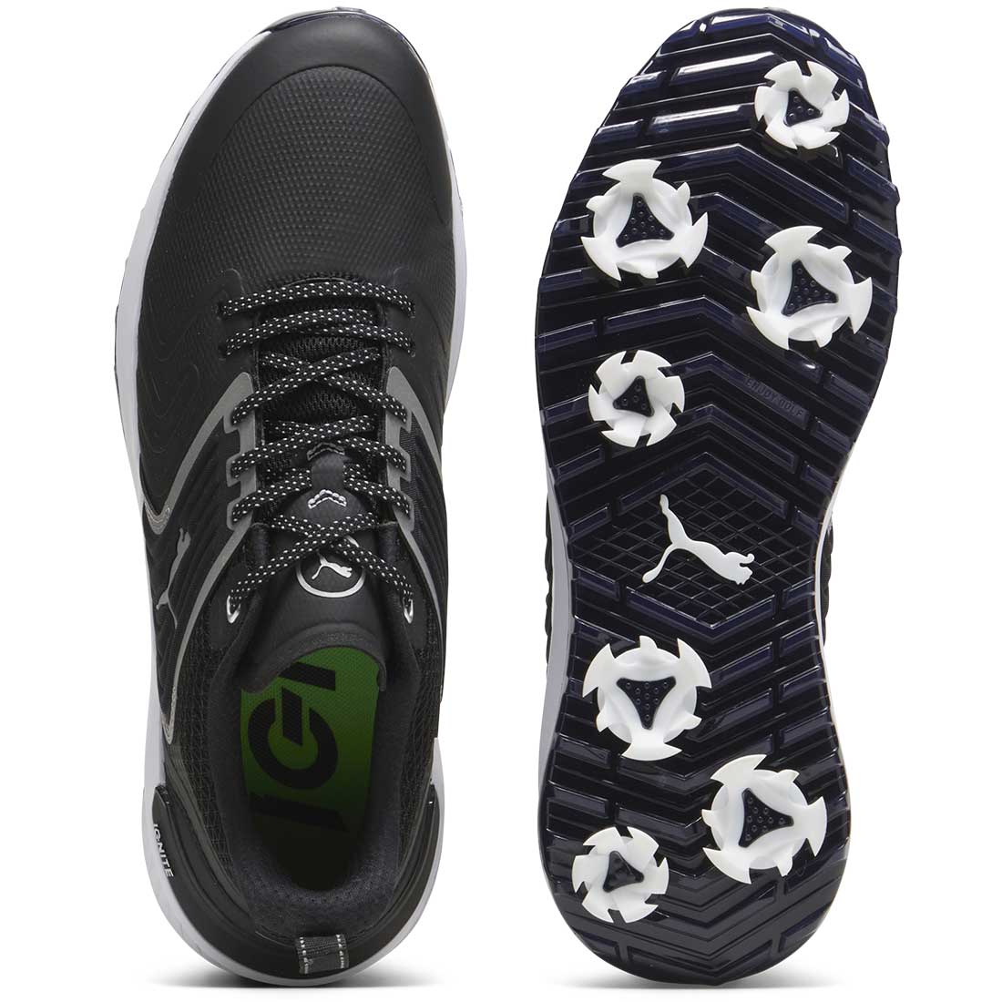 Puma Ignite Innovate Golf Shoes Black/White