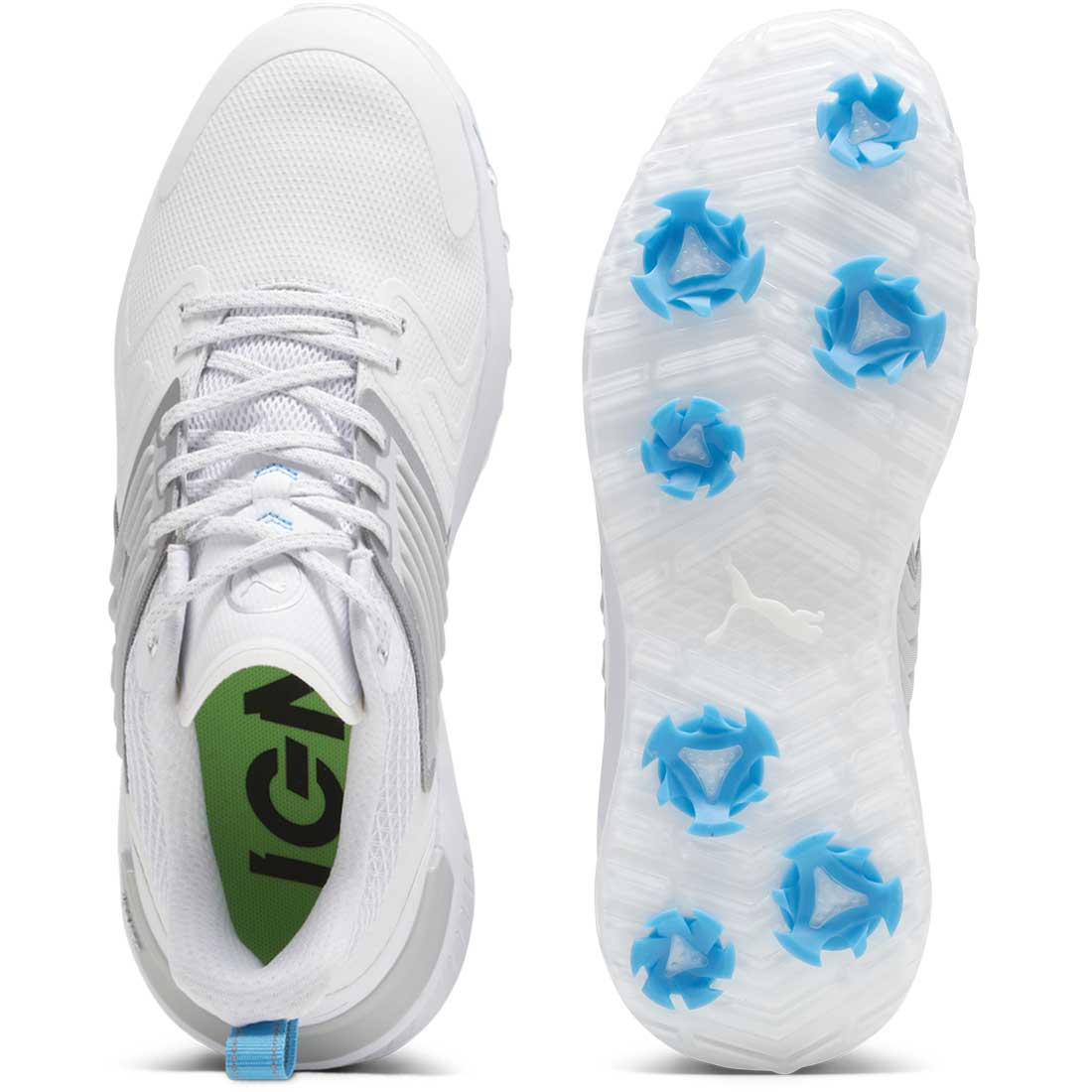 Puma Ignite Innovate Golf Shoes White/Cool Light Grey – Golf Discount
