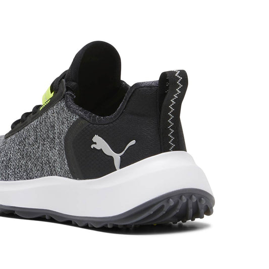 Puma Juniors Fusion Crush Sport Golf Shoes Black/Electric Lime