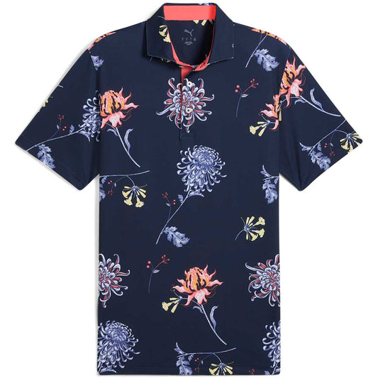 Puma MATTR Dahlia Golf Polo