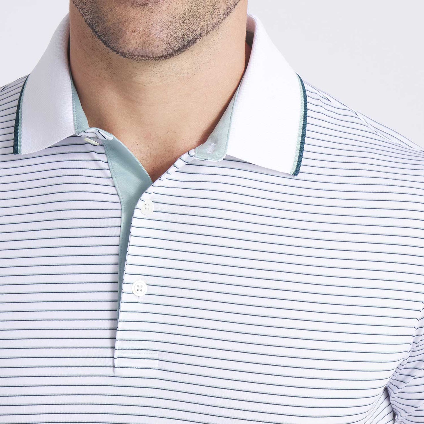 Puma MATTR Elevated Stripe Golf Polo
